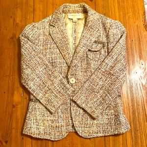 Tweed blazer from Banana Republic